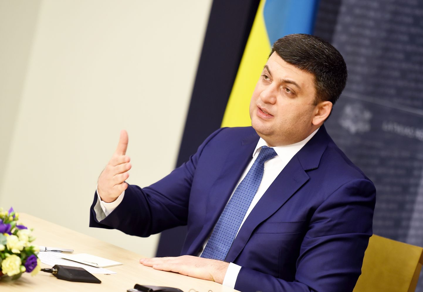 Ukraina peaminister Volodõmõr Groisman.