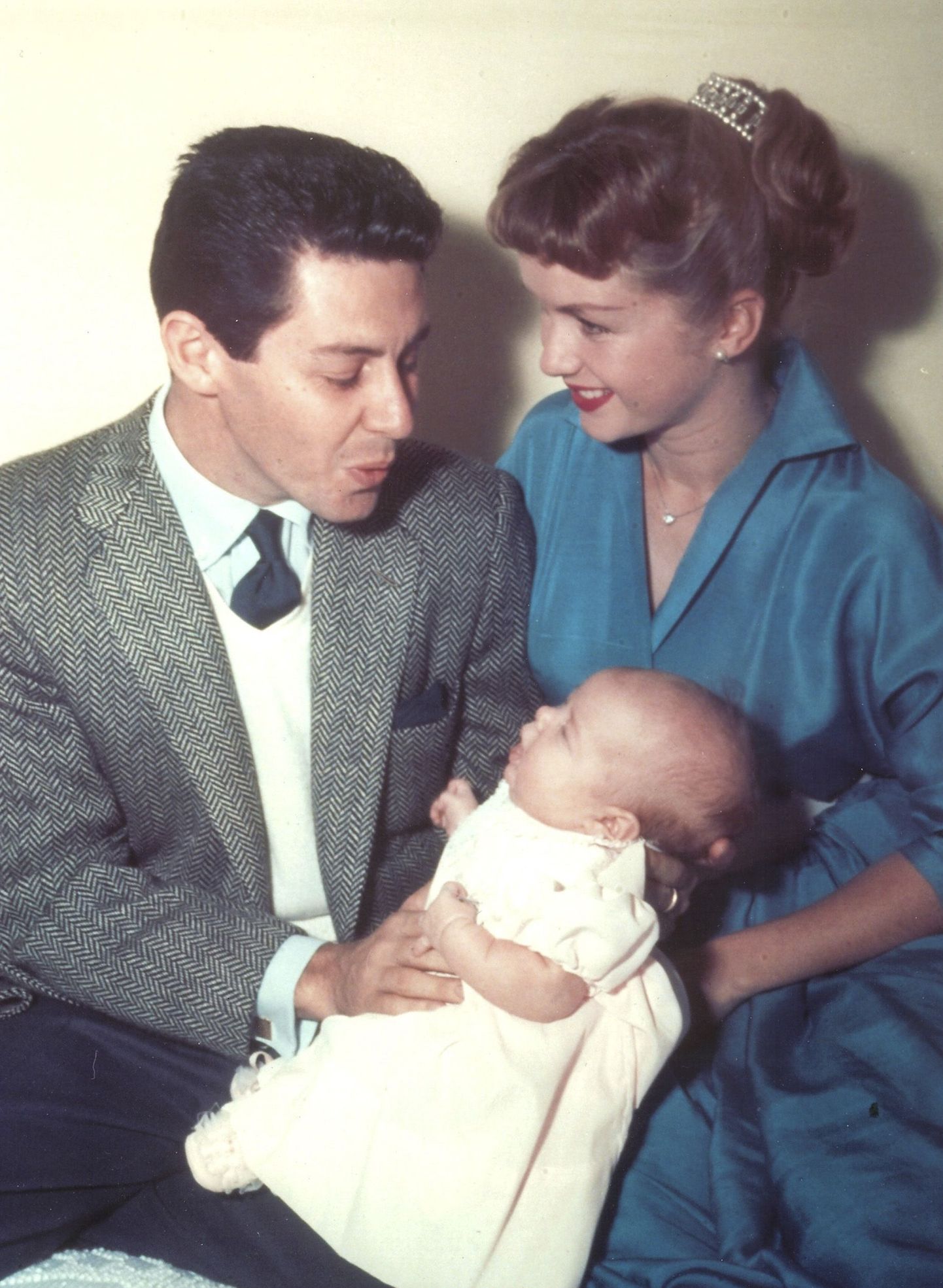 Eddie Fisher, Debbie Reynolds ja nende tütar Carrie Fisher