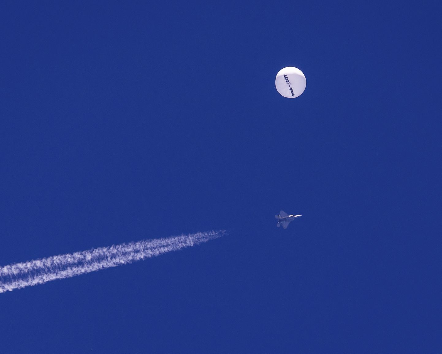 Ķīnas balons, ko ASV Gaisa spēki notrieca februārī.