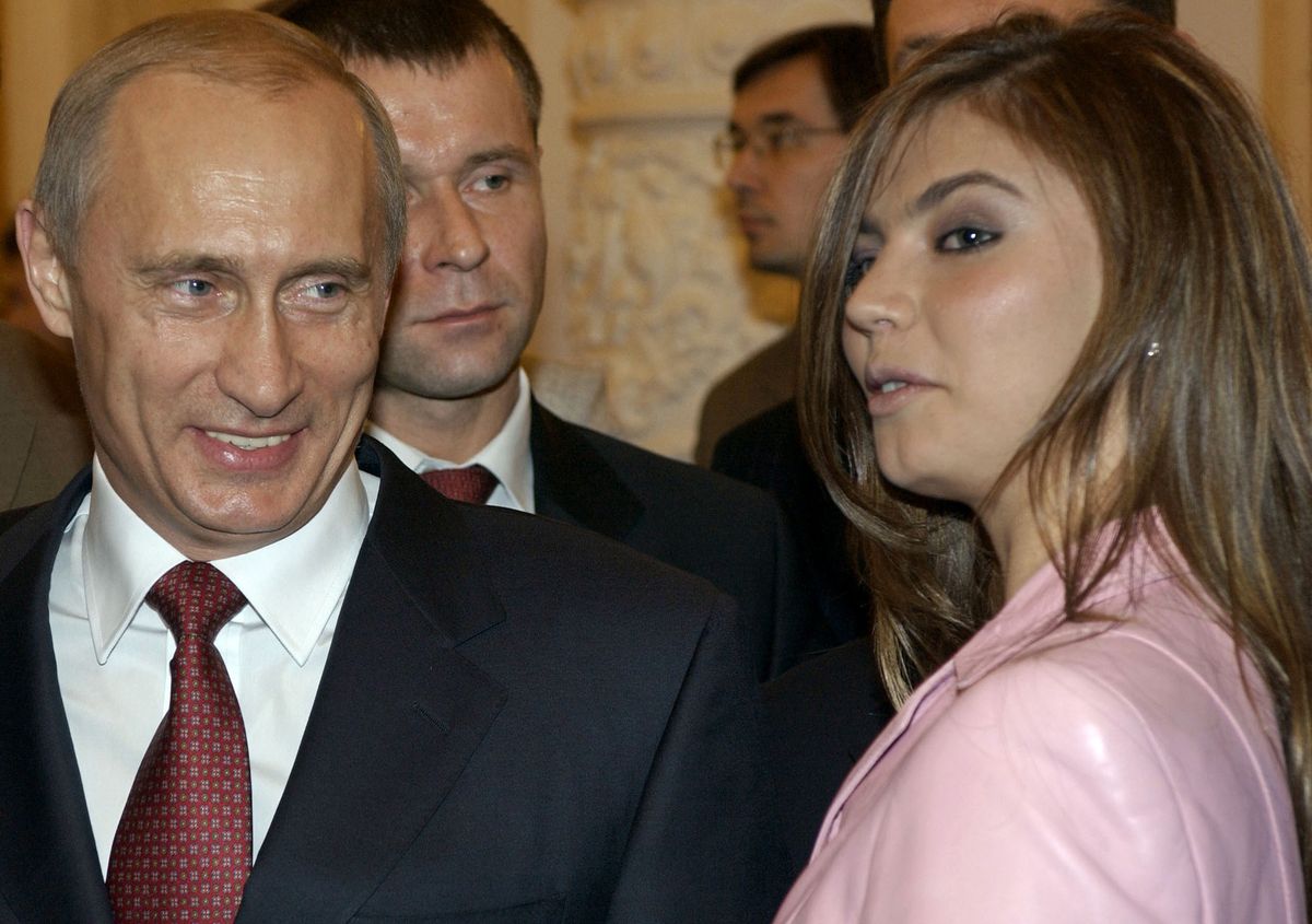 Владимир Путин и Алина Кабаева в 2004 году.