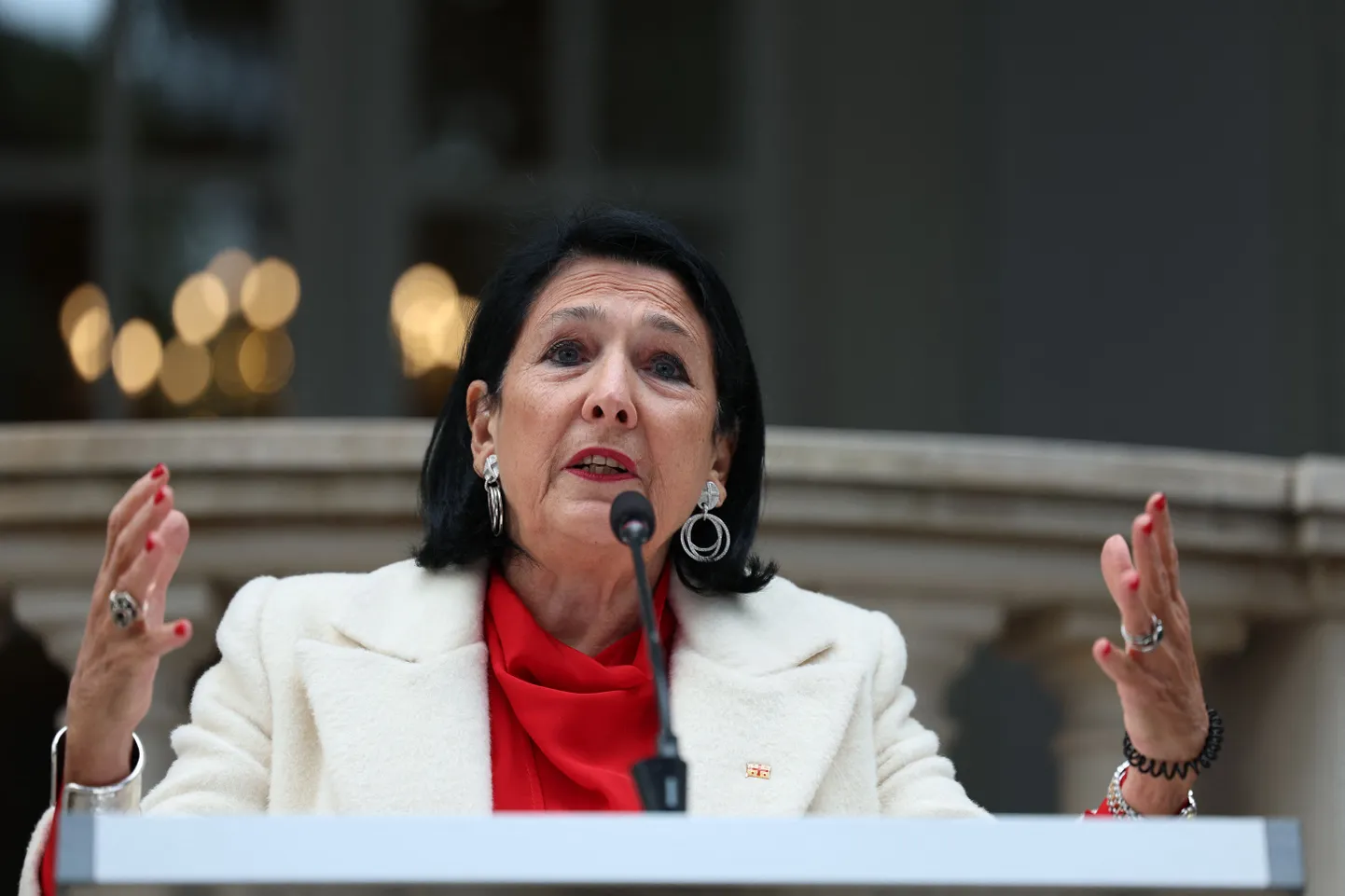 Gruusia endine president Salomé Zurabišvili.