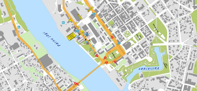 Pühapäeval toimuv rattapäev toob kaasa muudatusi Pärnu kesklinna liikluskorralduses.