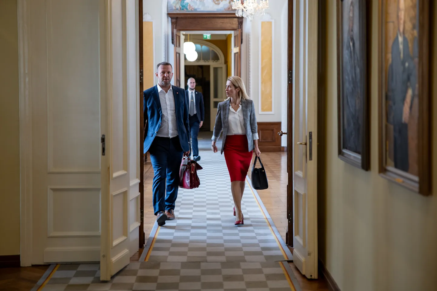 Lauri Läänemets and Kaja Kallas.