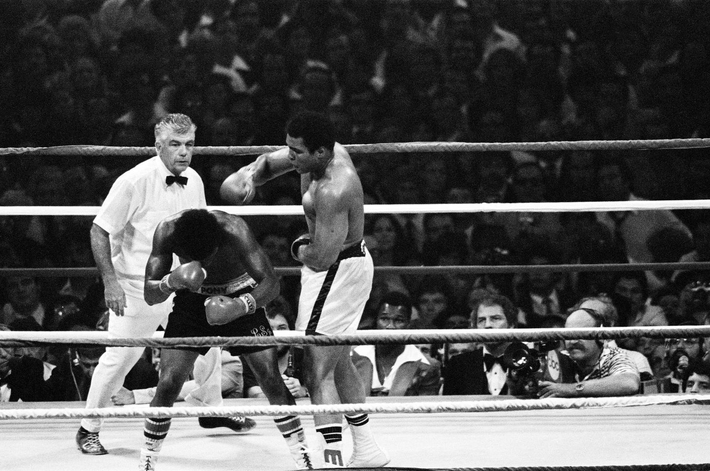 Legendaarse Muhammad Ali ja Leon Spinksi vastasseis 1978. aastal.