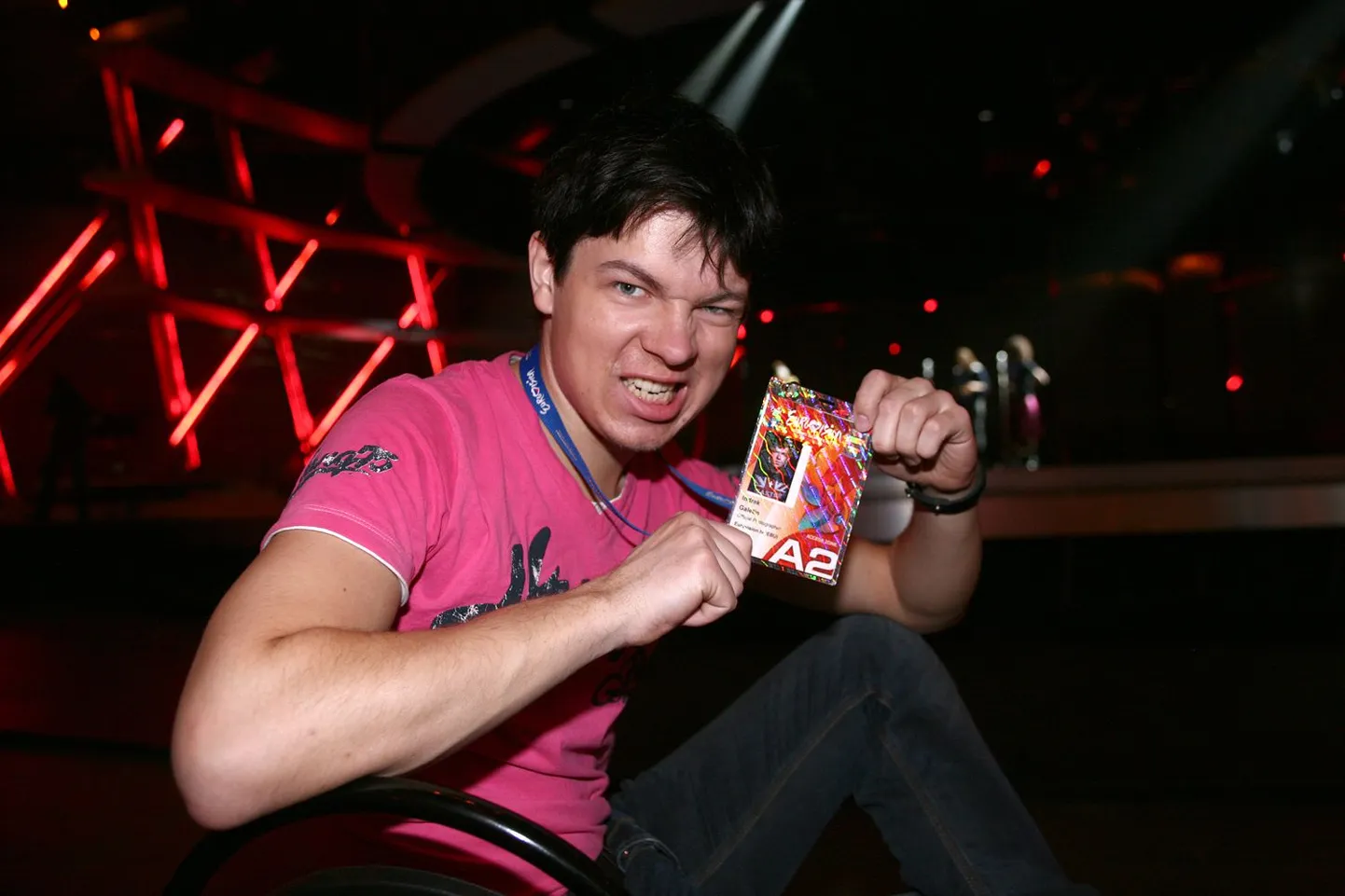 Indrek Galetin Moskvas Eurovisioonil