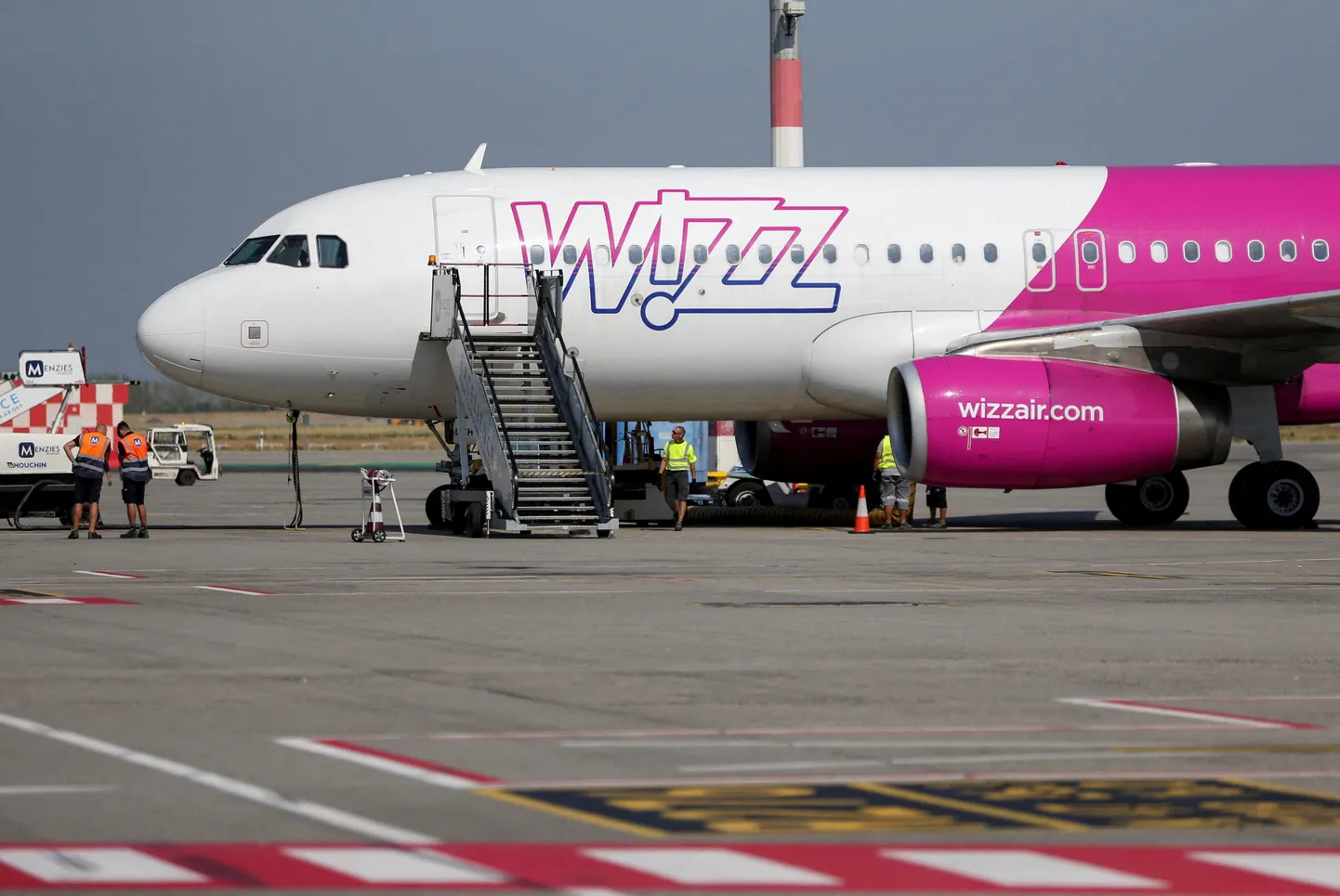 Wizz Airi lennuk