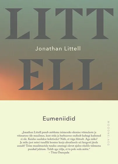 Jonathan Littell, «Eumeniidid».