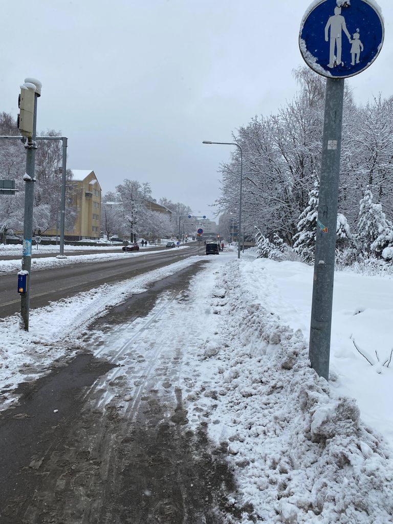 Дороги в Хельсинки.