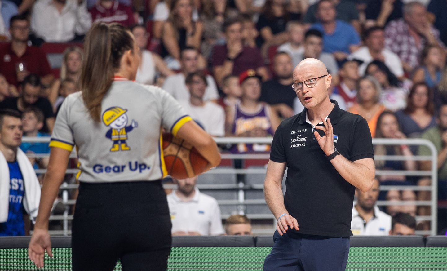 Eesti koondise peatreener Jukka Toijala polnud rahul, et kohtunikud mängu liiga jõuliseks lasid.