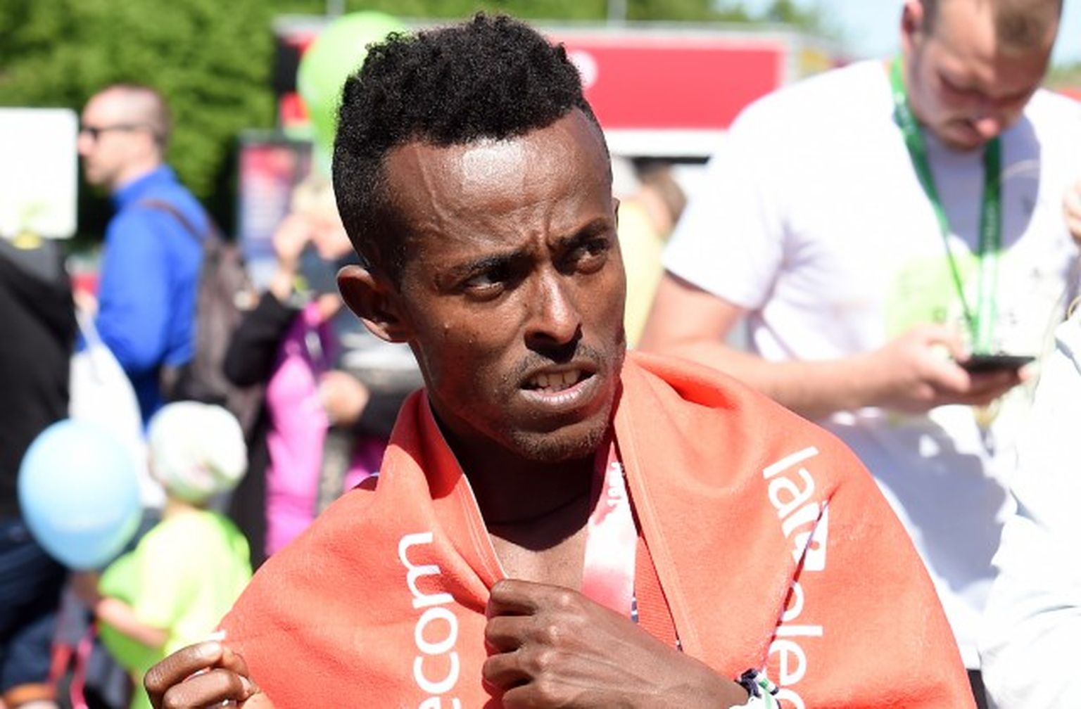 2018. gada «Lattelecom» Rīgas maratona uzvarētājs Cedats Ajana no Etiopijas
