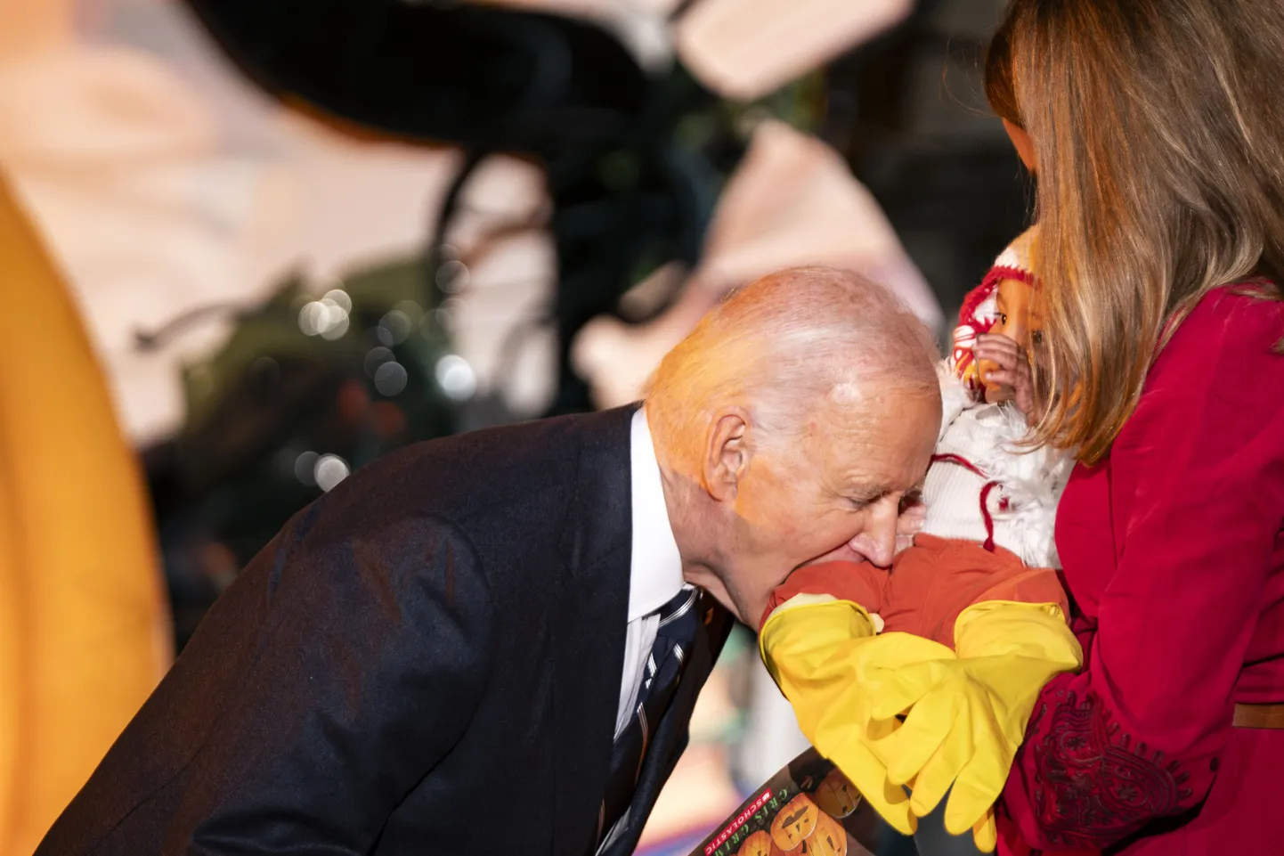 Biden halloween'i üritusel.