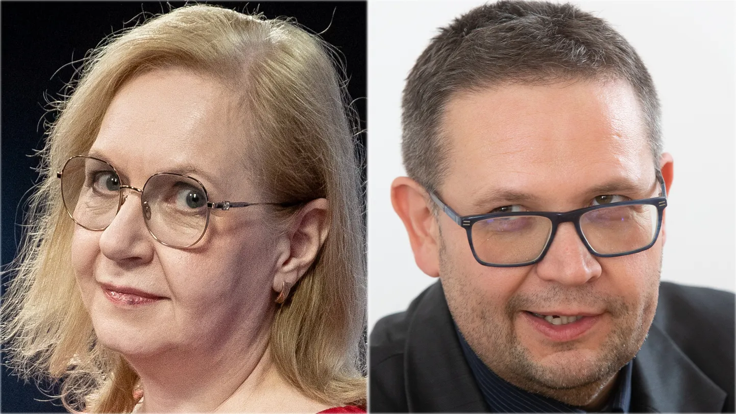 Justiitsminister Maris Lauri ja Riigikohtu esimees Villu Kõve