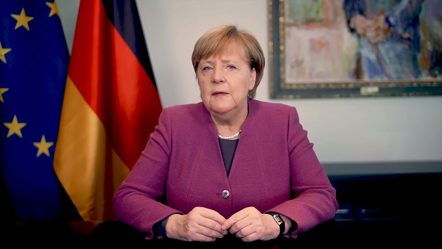 Vācijas kanclere Angela Merkele