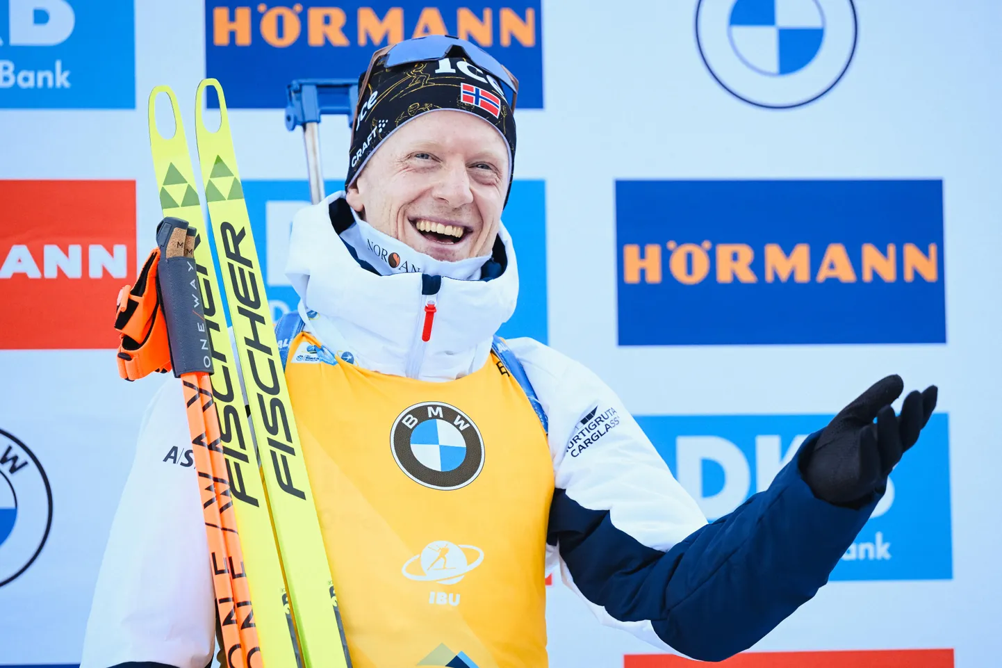 Norra laskesuusataja Johannes Thingnes Bø.
