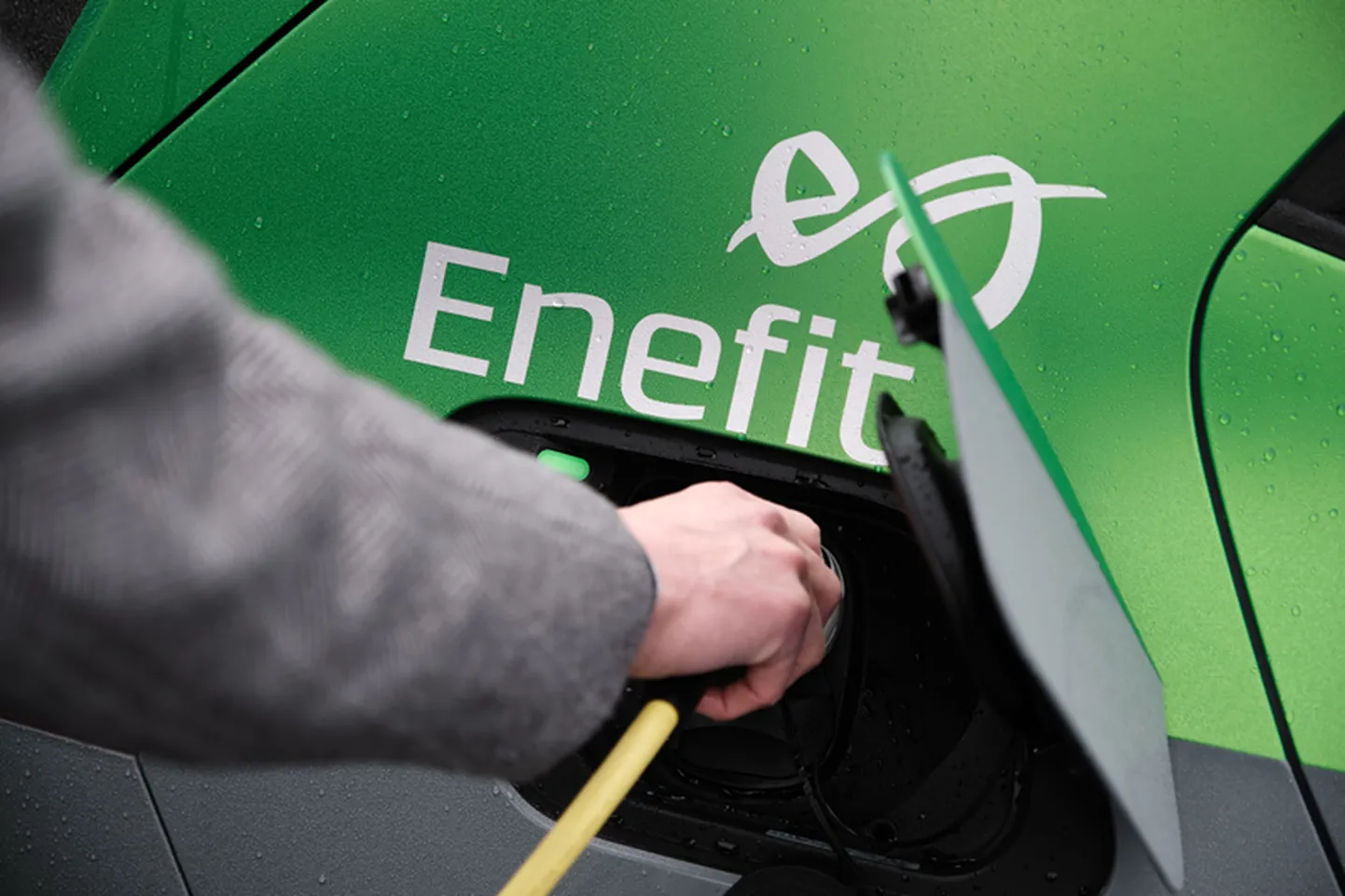 Enefit avas mitu uut laadimispunkti elektriautodele