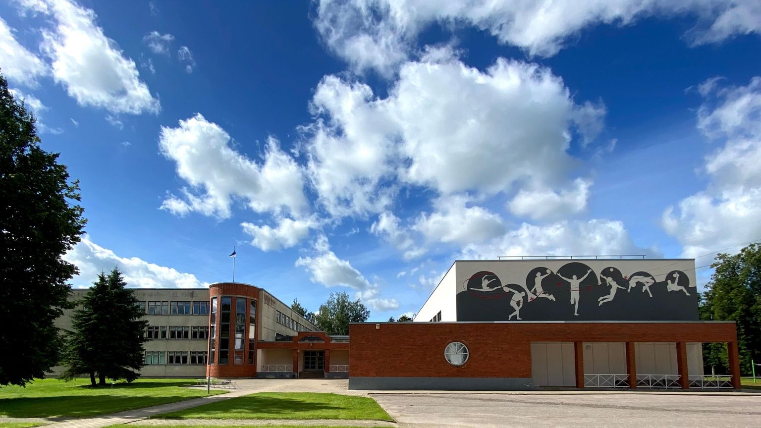Vaade Tarvastu Gümnaasiumile, 2020.