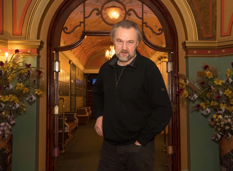 Александр Ивашкевич на премьере «Императорского безумца».