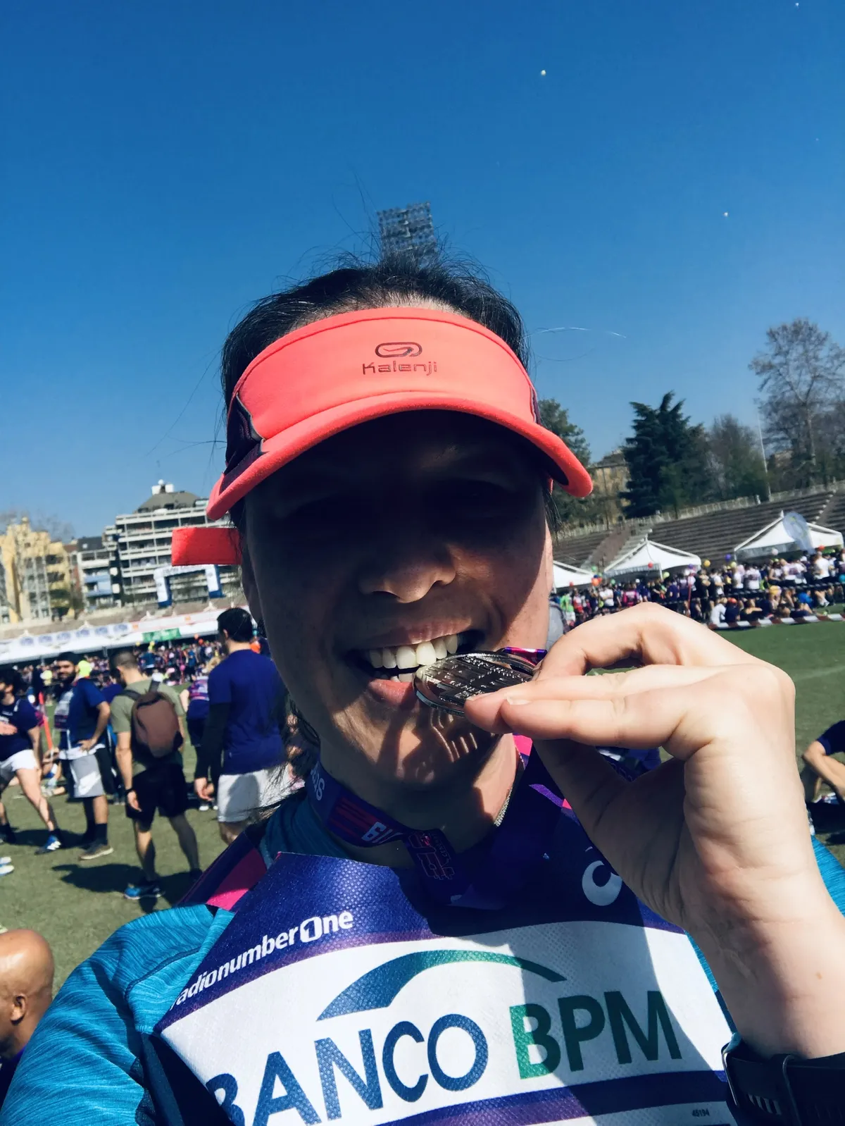Ilze, noskrienot maratonu