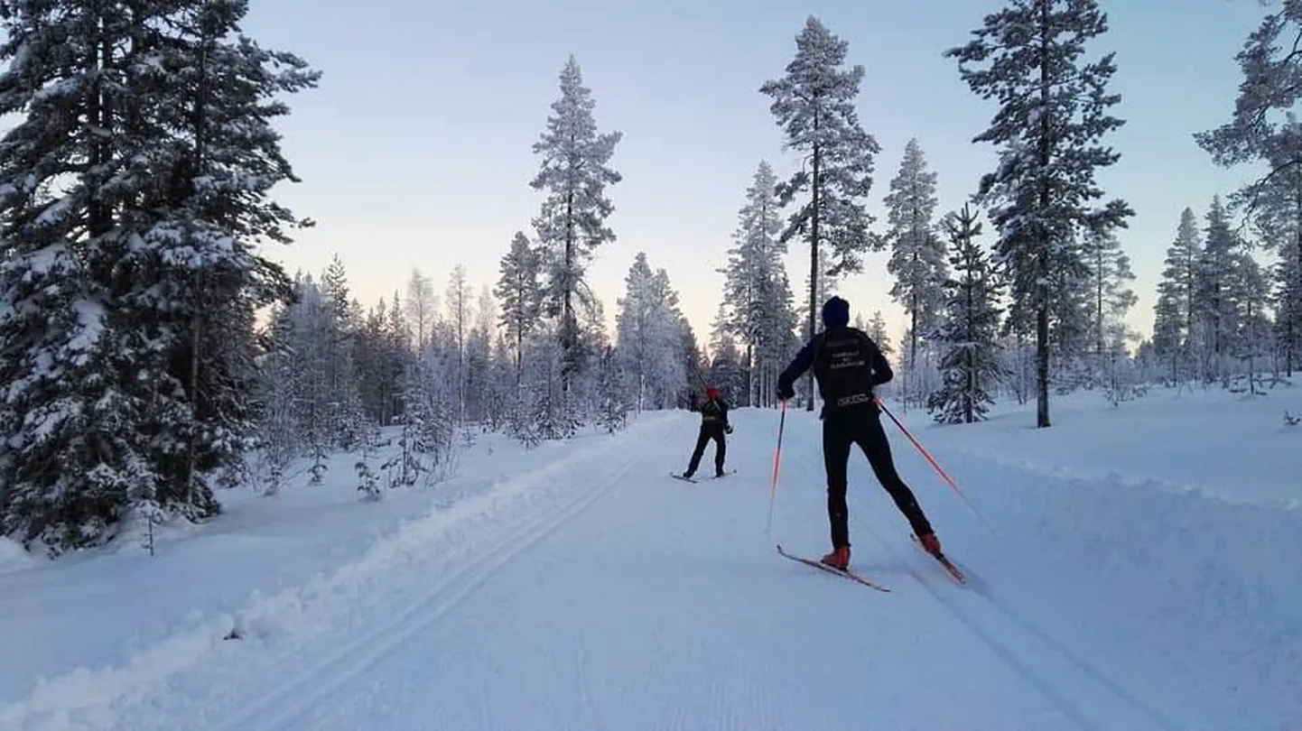 Vinni-Pajusti terviserada on suusatamiseks valmis.