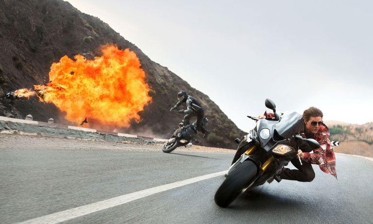 Kaader filmist «Mission Impossible: Rogue Nation». Pildil Tom Cruise