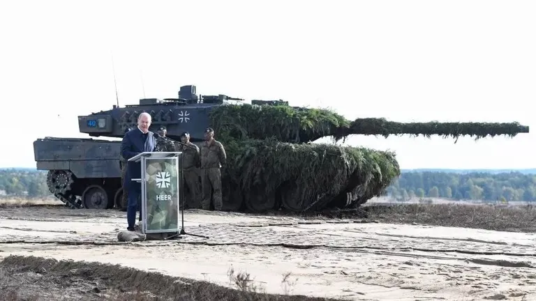 Канцлер Германии Олаф Шольц