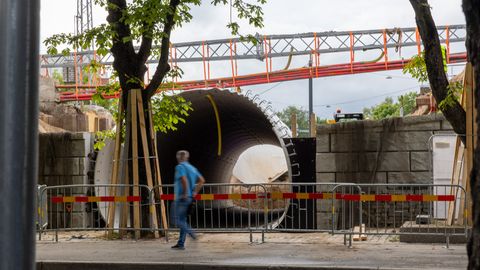 FOTOD ⟩ Paldiski maantee tunnel tõsteti paika