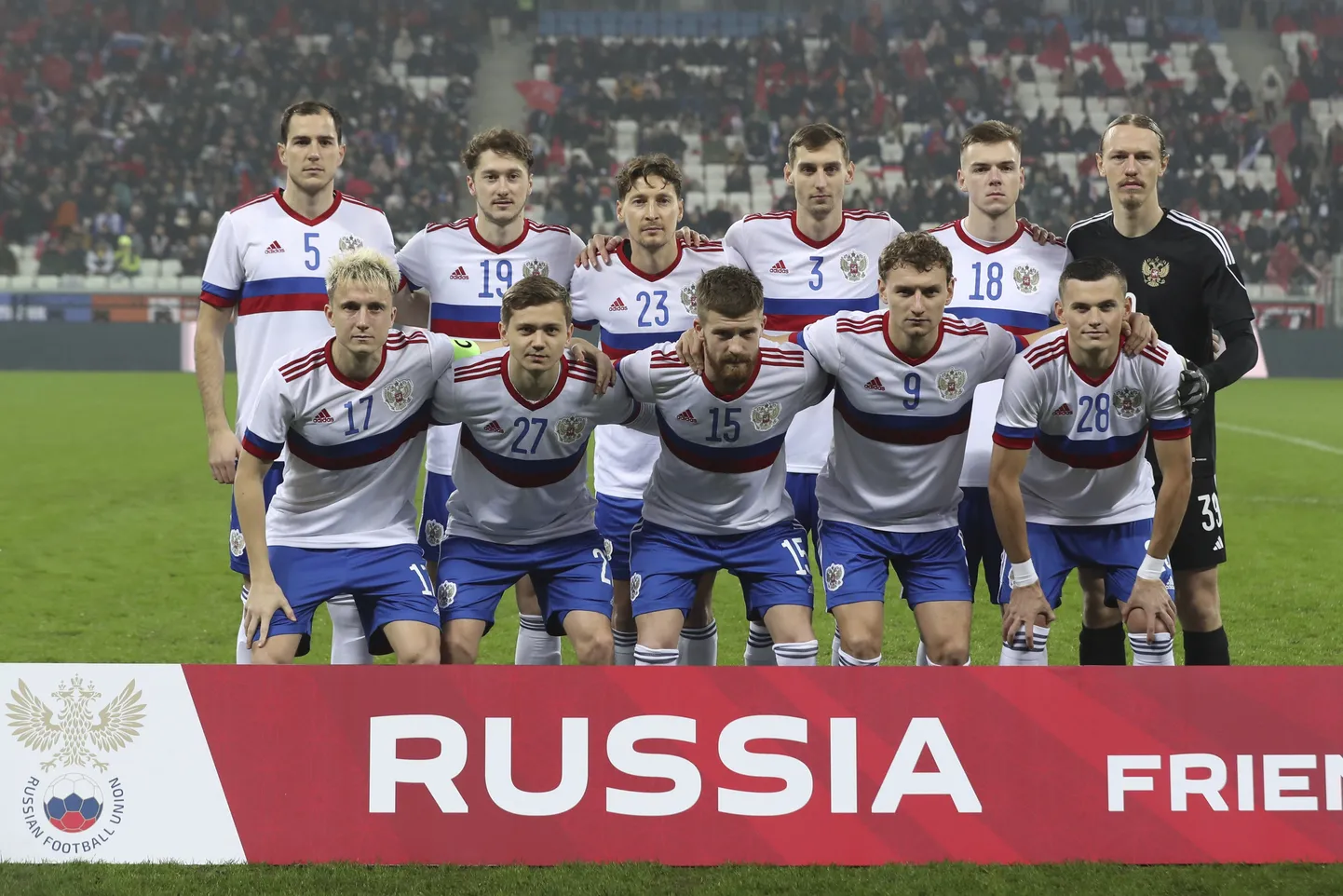 Krievijas izlases futbolisti