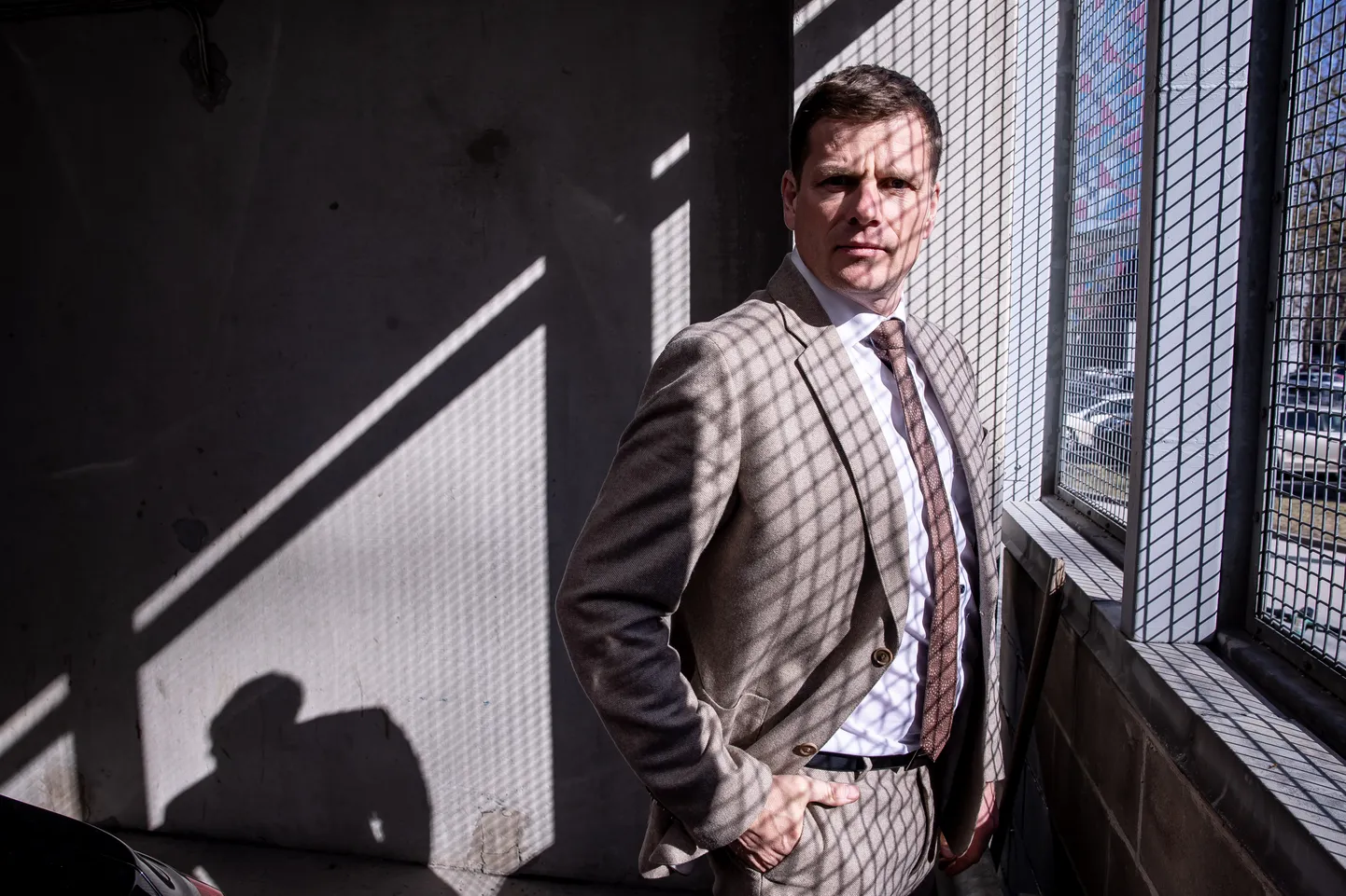 EBS-i julgeoleku ja kriisiks valmistumise kursuse läbiiviija Janis Vanags.