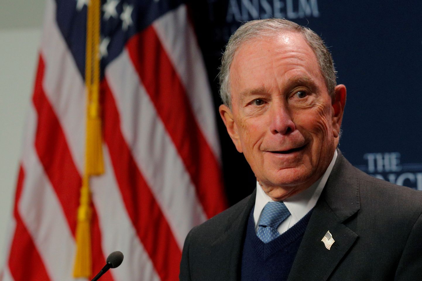 USA miljardär Michael Bloomberg.