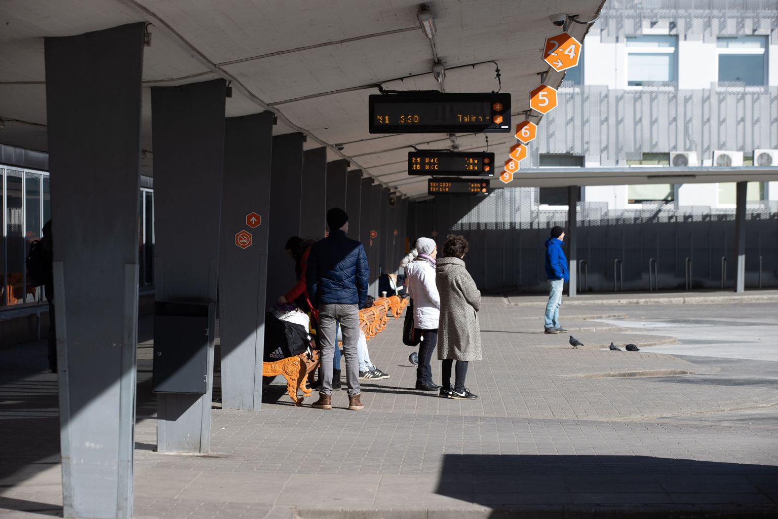 Tallinna Bussijaam. Pilt on illustratiivne.