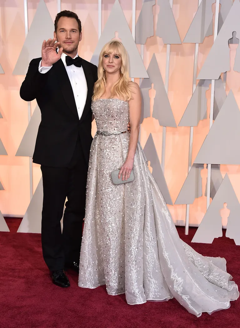 Chris Pratt ja Anna Faris (Jordan Strauss/Invision/AP) / Scanpix