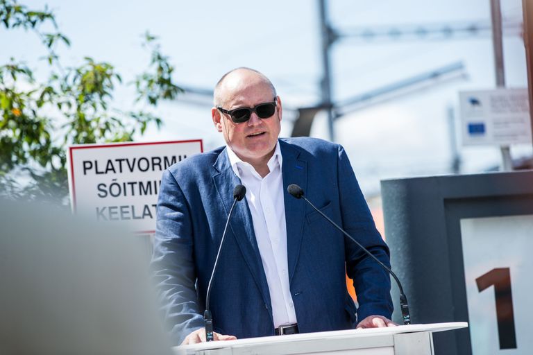 Eesti Raudtee nõukogu esimees Raivo Vare. Foto: Eero Vabamägi
