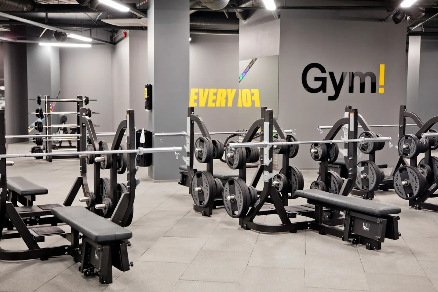 Gym jõusaal.