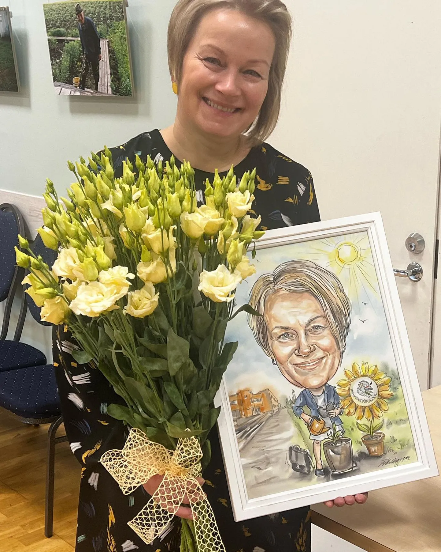 Tiina Lohuri viimane tööpäev Imavete koolijuhina oli 18. novembril, kust ta saadeti ära kallistuste, lillesülemite ja kinkidega.
