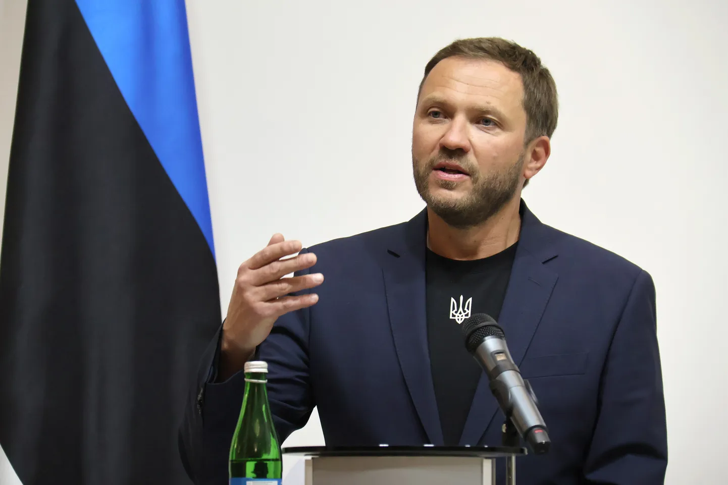 Министр иностранных дел Маргус Цахкна.