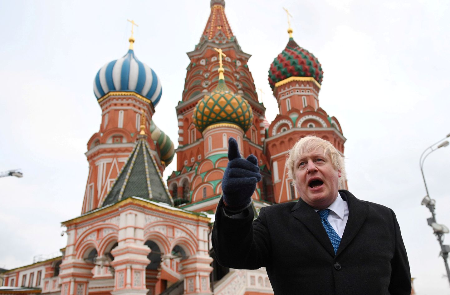 Boris Johnson Moskvas 2017. aastal.