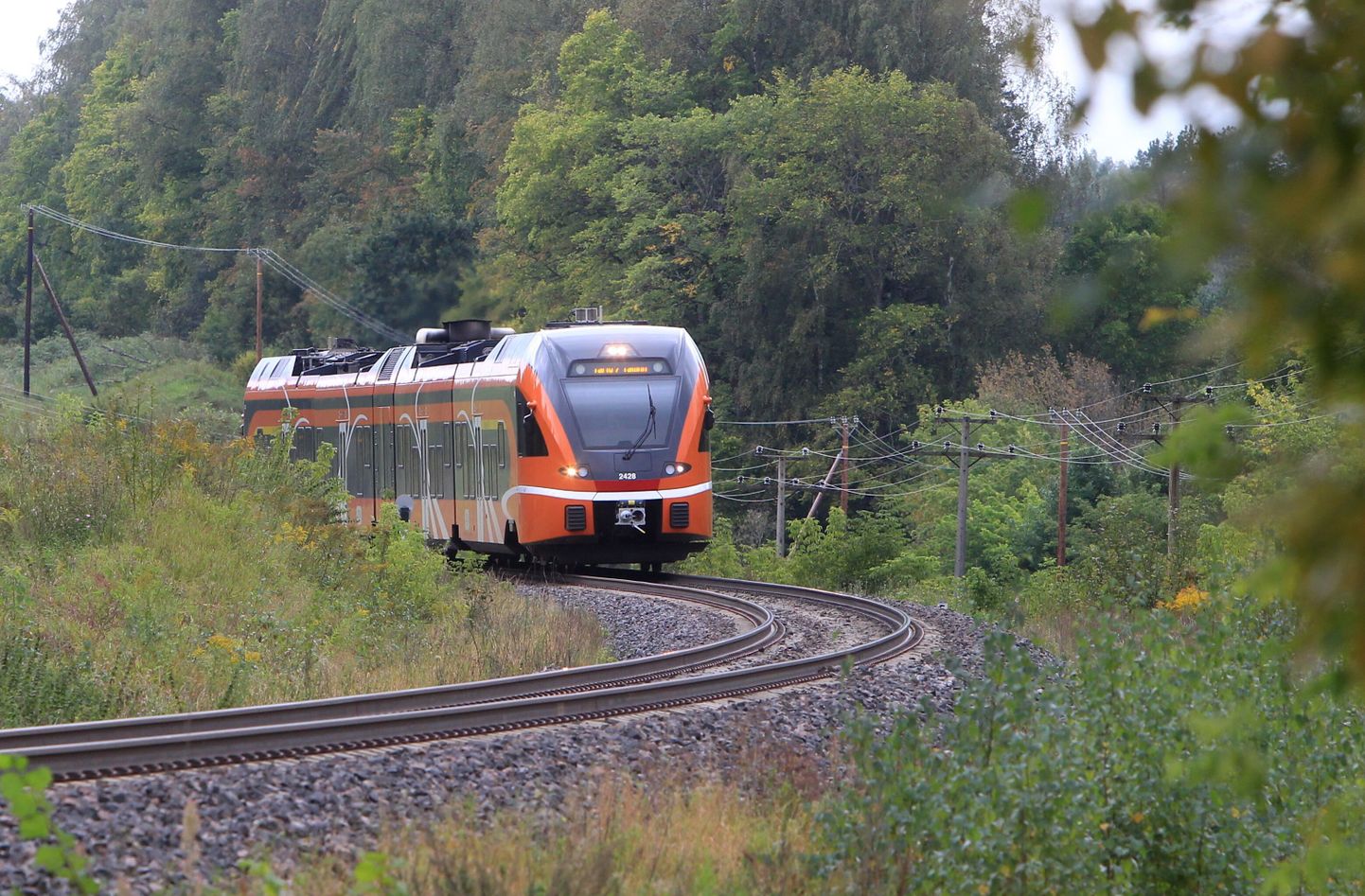 Tallinna ja Viljandi vahel on sel aastal Elroni rongidega sõitnud vähem rahvast kui eelmisel aastal.