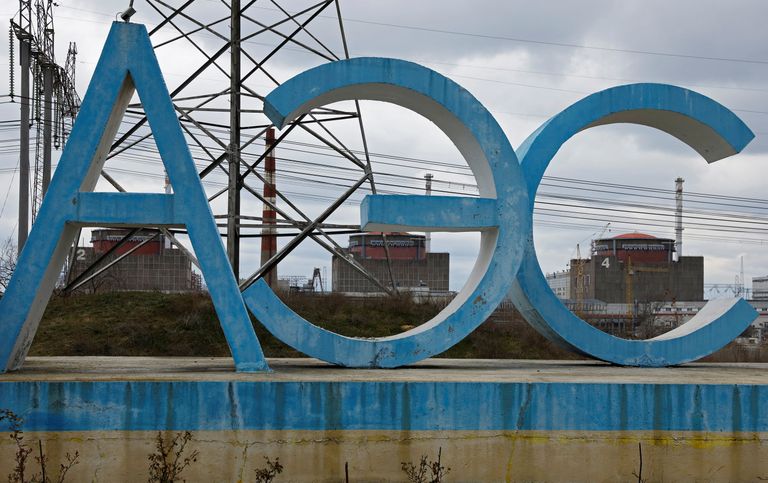 Запорожская атомная электростанция, город Энергодар Запорожской области, Украина, 29 марта 2023 года.