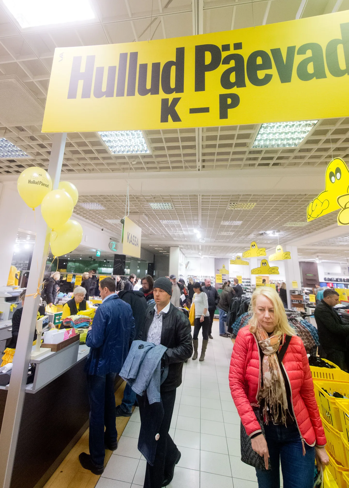 Stockmanni kaubamajas algasid hullud päevad.