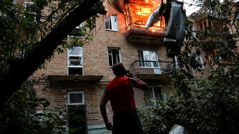 Krievu triecienā Kijivai viena nogalinātā un 43 ievainotie