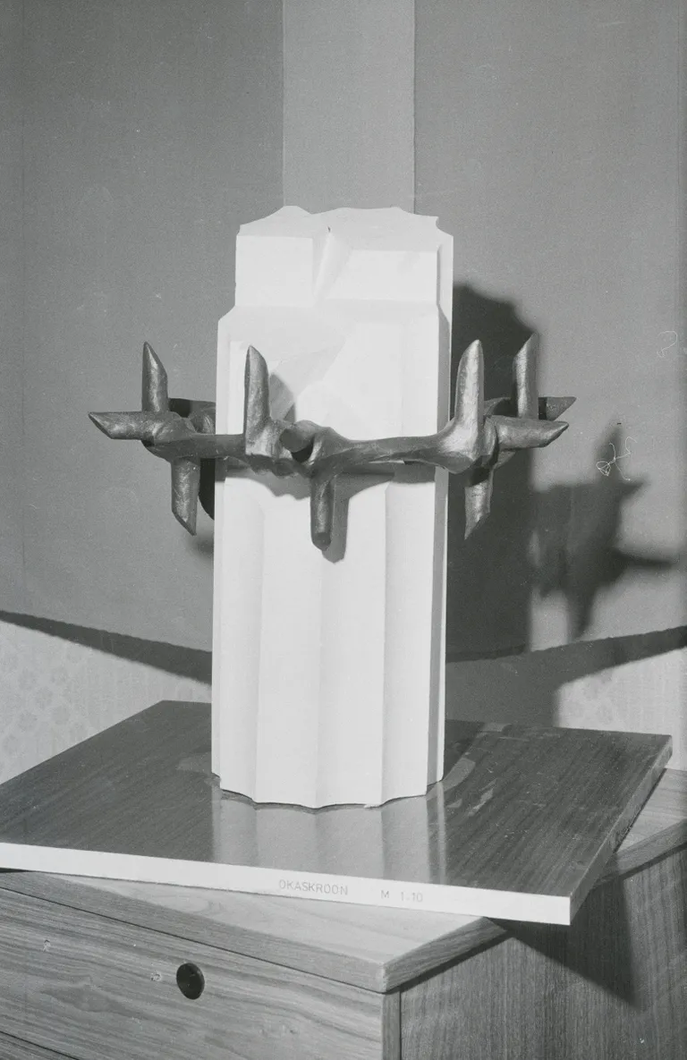 Allan Murdmaa «Okaskroon», 1991. Kavand.