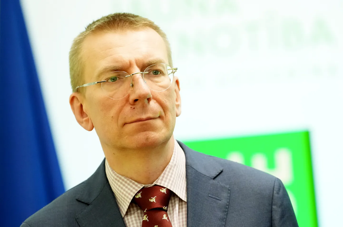 Министр иностранных дел Эдгар Ринкевич.