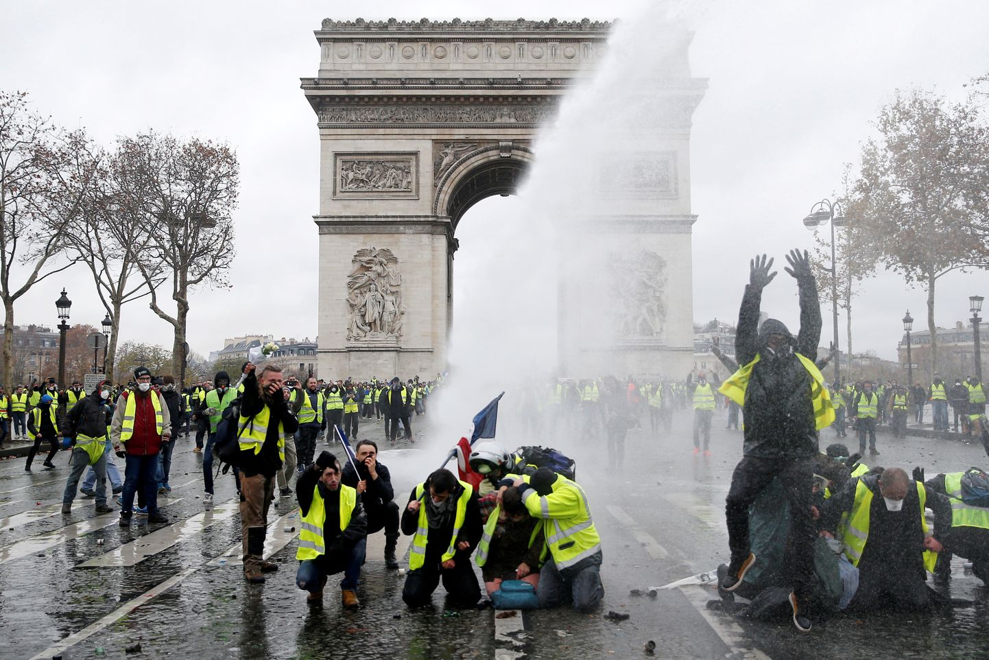 Prantsusmaal jätkuvad meeleavaldused