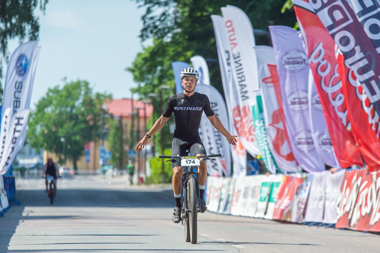 Tallinna Rahvasõidu võitja Marjus Pajur / VO2 Specialized
