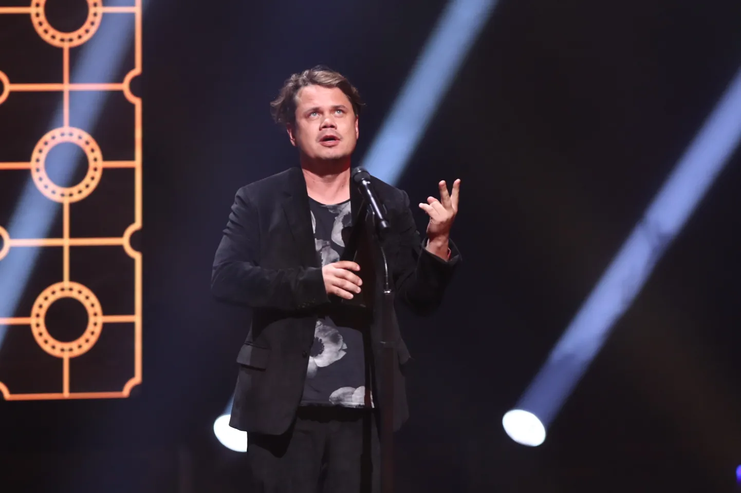 Eesti filmi- ja teleauhindade gala Alexela kontserdimajas. Ken Saan.