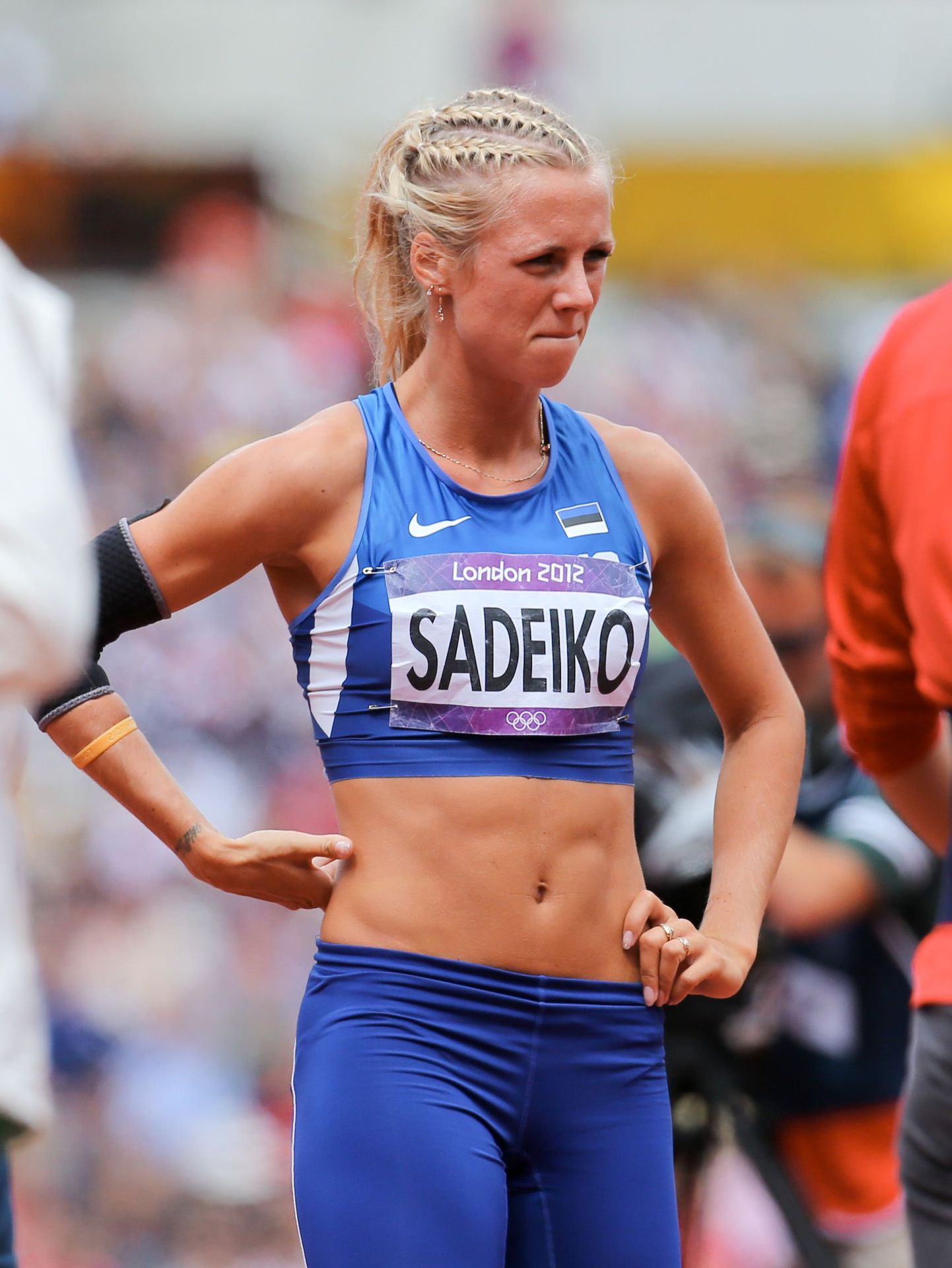 Грит Шадейко на лондонской Олимпиаде.