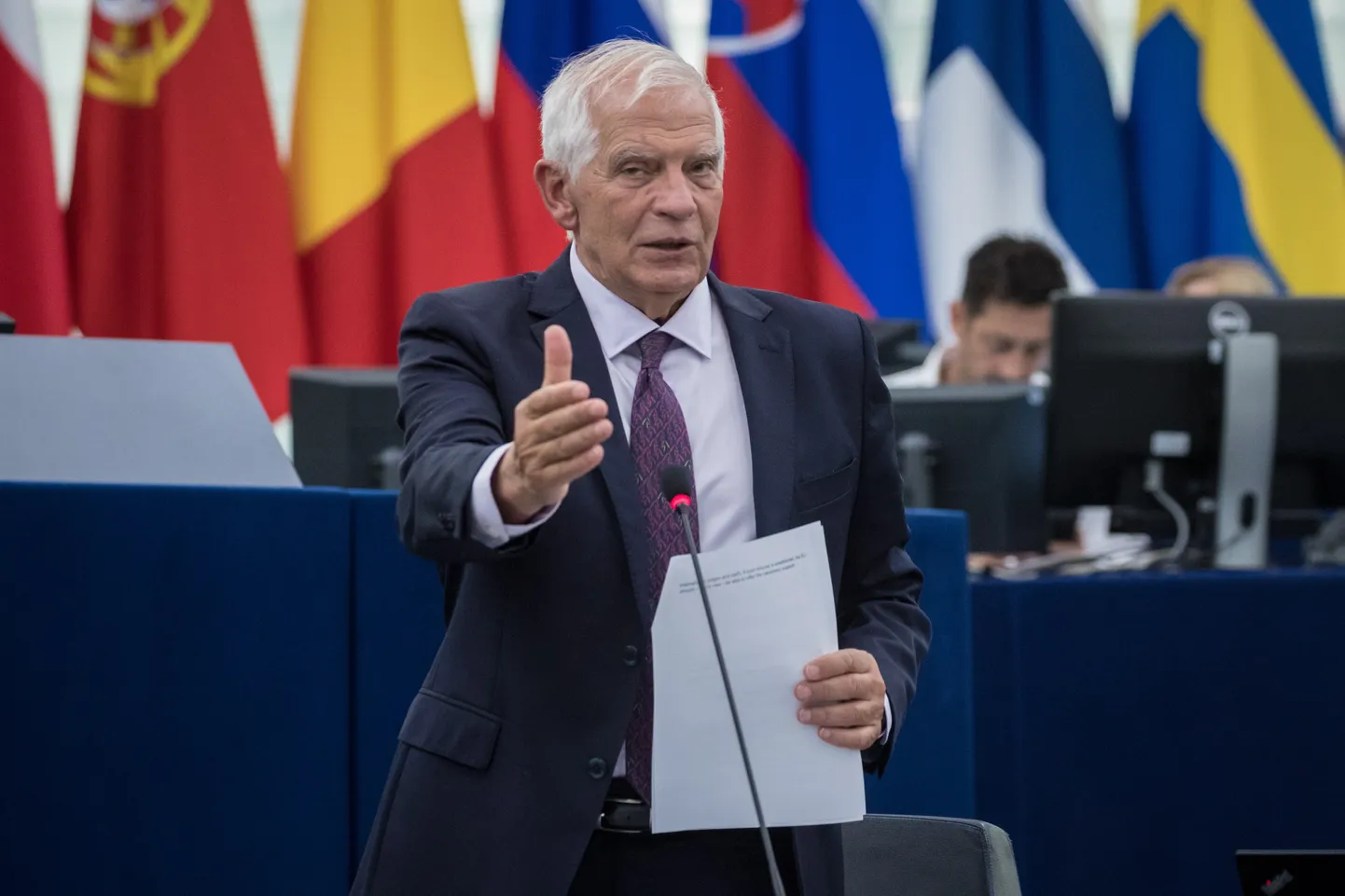Eiropas Savienības augstākais pārstāvis ārlietās un drošības politikā Žuzeps Borels.