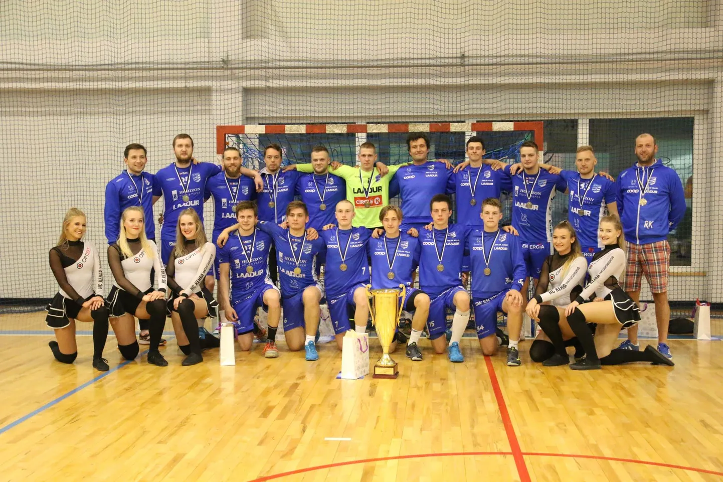 Eesti meistrivõistluste pronksmedalist HC Kehra/Horizon Pulp&Paper.
