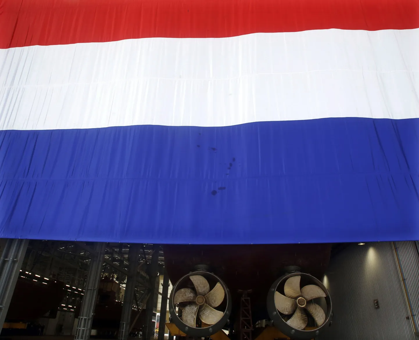 Флаг Нидерландов. Иллюстративное фото.