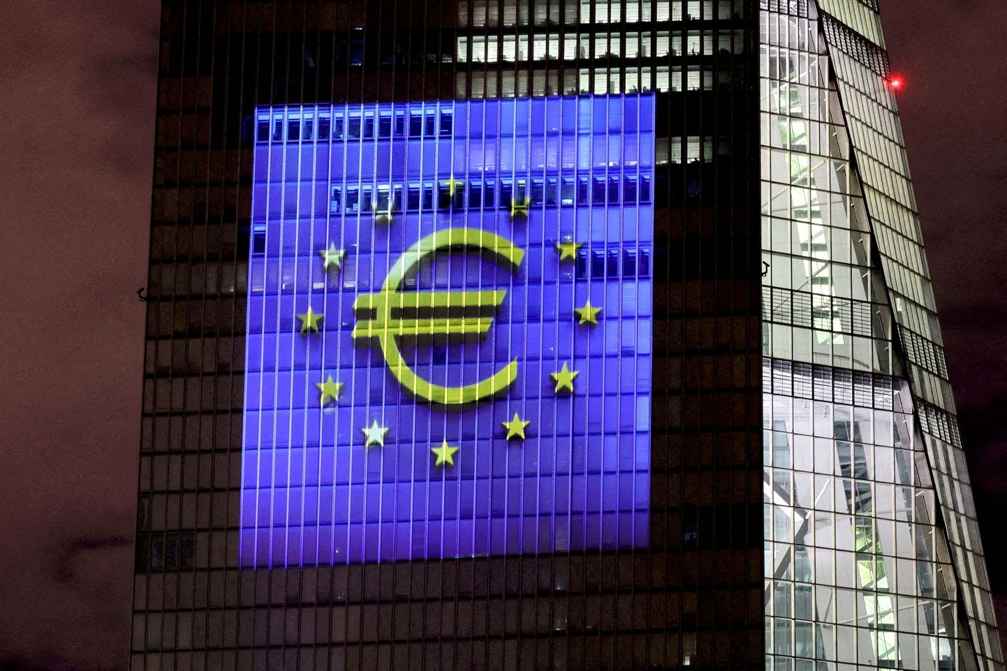 Euroopa Keskpanga peahoone Frankfurdis.